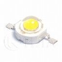 светодиод бял 1W LED 3.2-3.4V 120deg 120Lm 0.3A