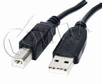 Cable141/5HQ кабел USB A male-USB B male 5m прин