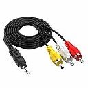 cable537 кабел аудио видео 3RCA 3.5mm 4pin