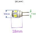 LED лампа  G4 24V smd 5050-5