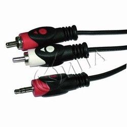 Cable2RCA-3.5/1500 HQ кабел 2RCA-ф3.5mm ст.жак