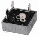 KBPC2501 грец 25A 100V конектори 6.4x0.8mm