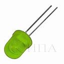 LED ф10mm зелен светодиод