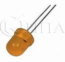 LED ф8mm жълт светодиод