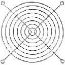 решетка за вентилатор FG12 120mm