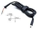 кабел захранващ с конектор DELL HP 4.5x3.0mm
