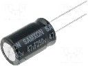 47uf 250V 105C кондензатор електролитен Ф12x25mm