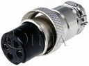 PCS-P05/343 5pin куплунг гнездов за кабел MIC325