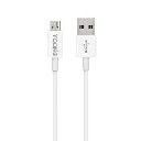 cable168/1 USB A M TYPE C M 1m кабел бял PX02