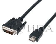 Cable551 кабел HDMI male- DVI male 1.5m