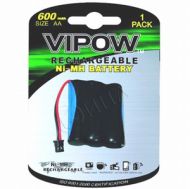 3.6V 0.6Ah AA VIPOW акумулаторна батерия