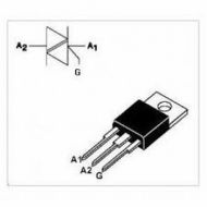 BTA16/800 16A 800V симистор TO220AB