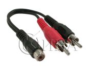 Cable 2RCA M-1RCA F