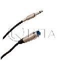 Cable003H/400 кабел канон-ф6.3mm моно жак 4m