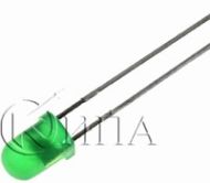 LED ф4mm зелен светодиод
