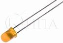 LED ф4mm оранжев светодиод