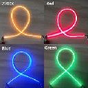 LED светодиодна гъвкава нишка 3V 300mm синя