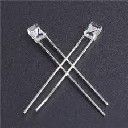 LED светодиод 2x3x4mm прозрачен жълт