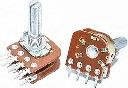 2x100k lin потенциометър 8pin ос 20mm