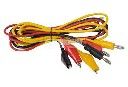 крокодил с измервателен кабел к-т 3бр.0.8m 60VDC