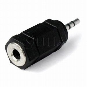 F159 преходник ф2.5mm M стерео -ф3.5mm Fстерео